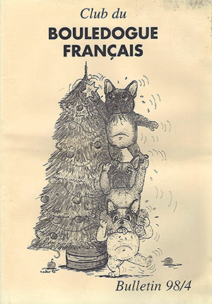Couverture du numéro 4 de l'année 1998 du Bulletin du CBF